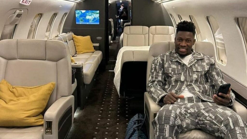 U-Onana ushwebile indiza yakhe imiswa ebheke kwi-Afcon